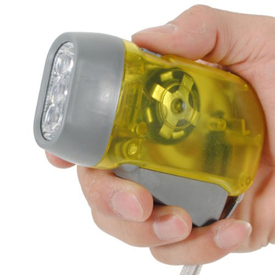 Mini Manual Dynamo Emergency Flashlight - Image 1