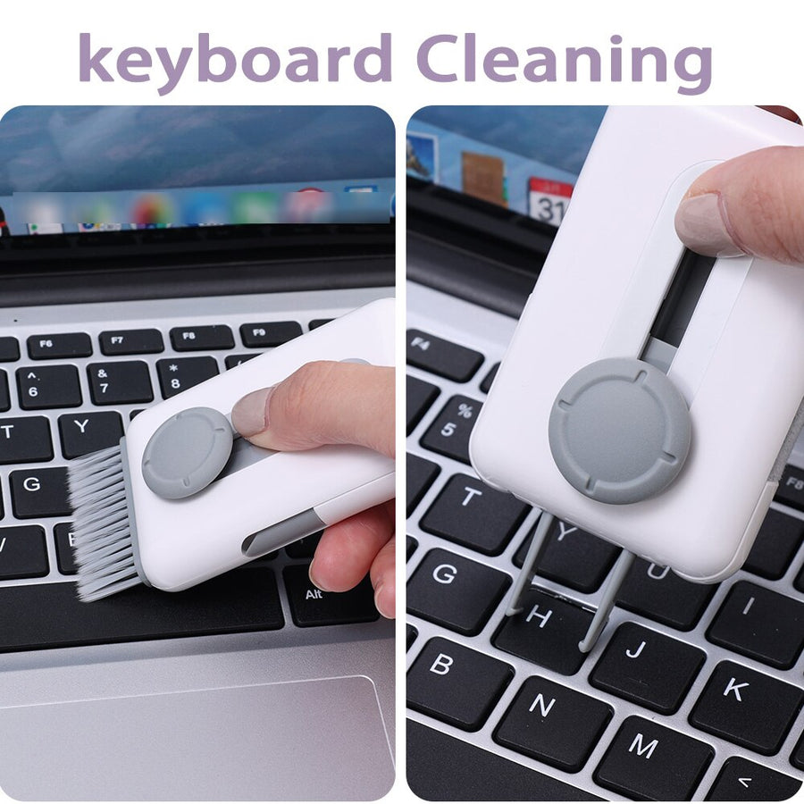 6in1 Ultimate Retractable Earphone Keyboard Cleaning Brush - Image 2