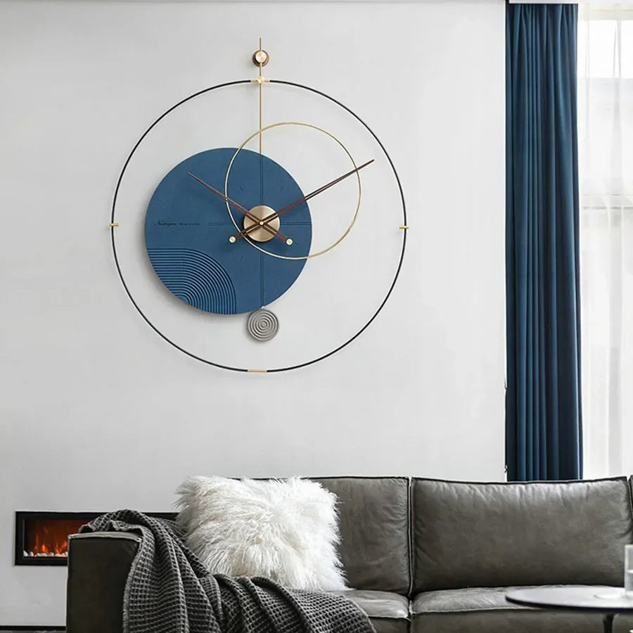 Universe Art Round Elegant Wall Clock