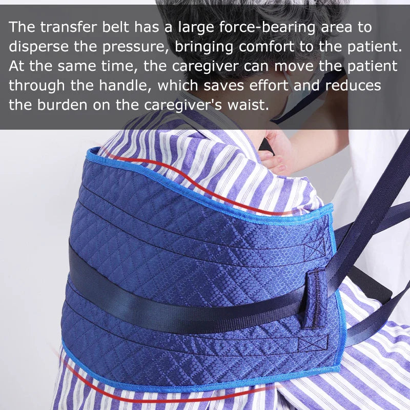 Senior Mobility Sling Easy Bed Transfer Belt - Image 4