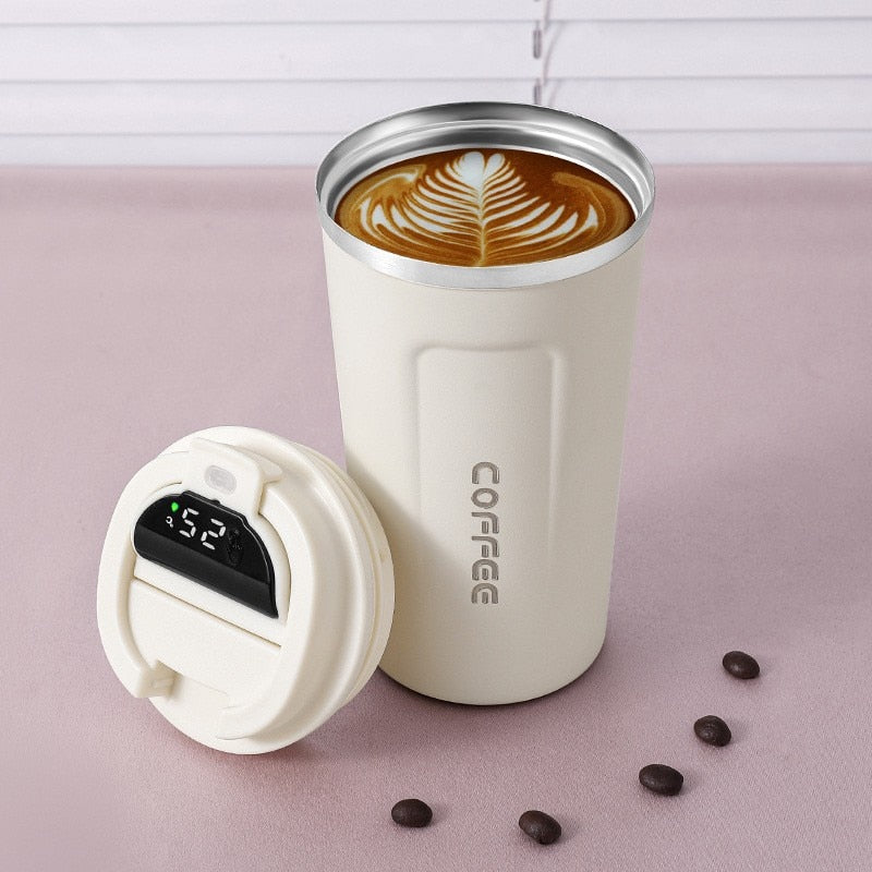 LED Temperature Display Smart Thermos Coffee Mug - Image 3