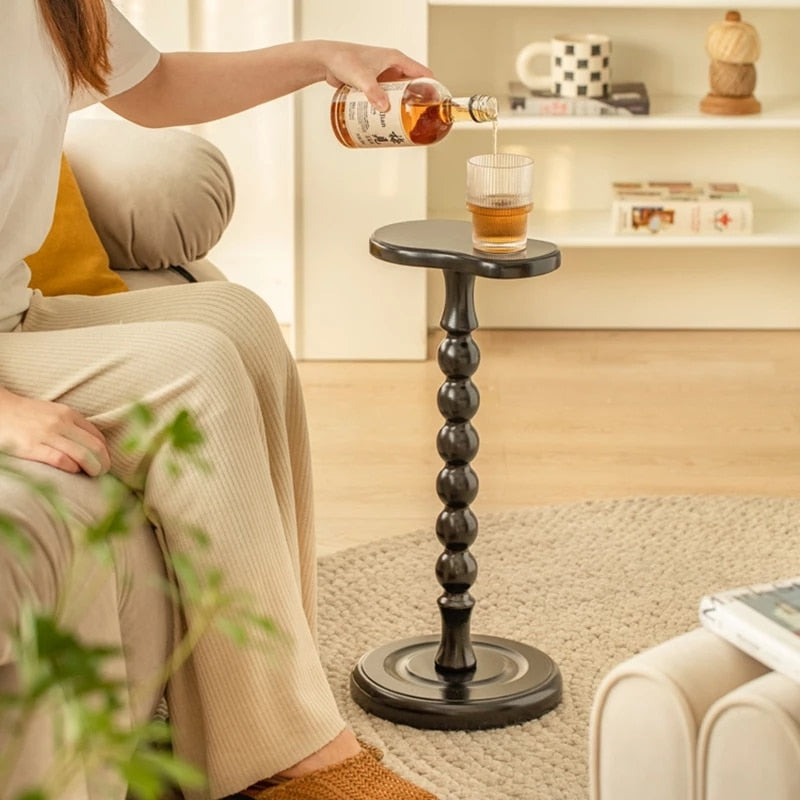 Medieval Time Solid Wood Mini Coffee Table - Image 3