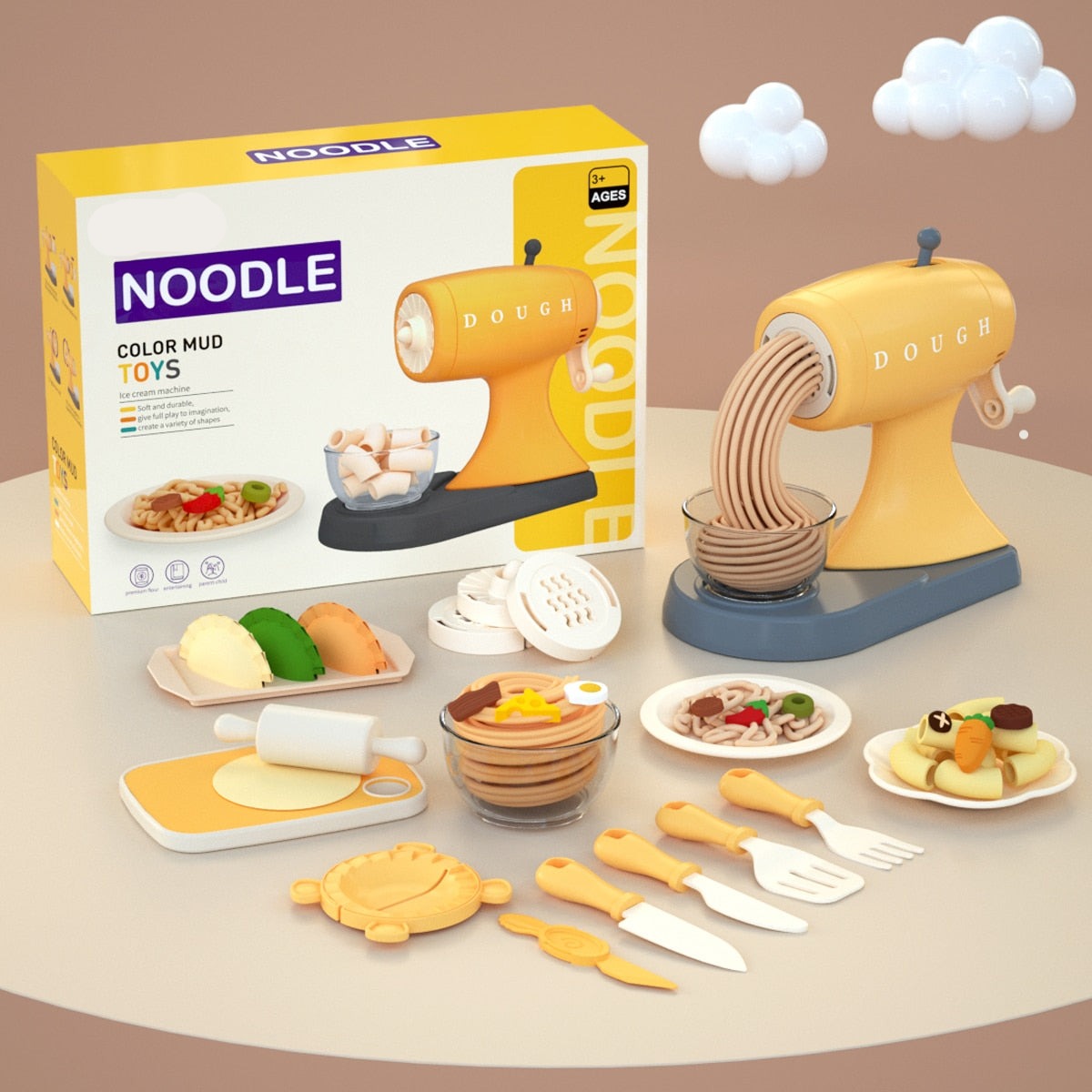 DIY Mold Modeling Kids Kitchen Toy Set