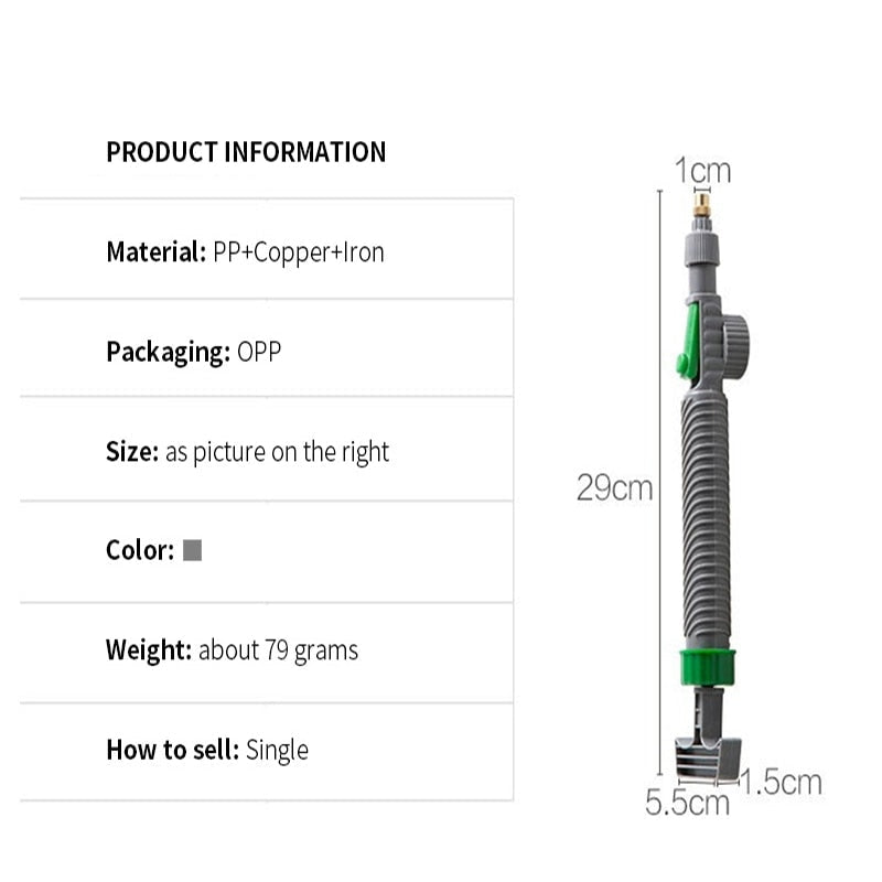 Pro Pressuare High-Pressure Manual Bottle Sprayer - Image 5