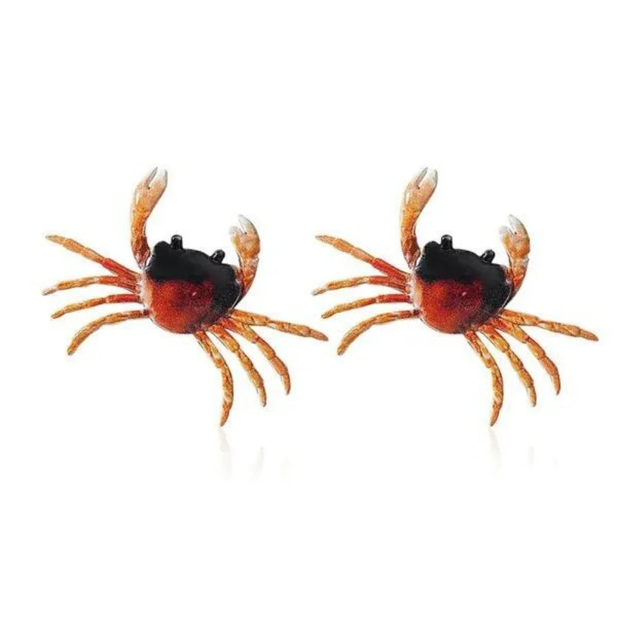 Pinch Me Crab Stud Earrings