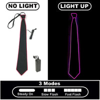 Neon Glow LED Party Tie - Image 7