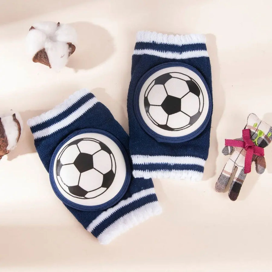 Soft Cotton Anti-Slip Early Crawlers Baby Knee Protector Pads - Image 7