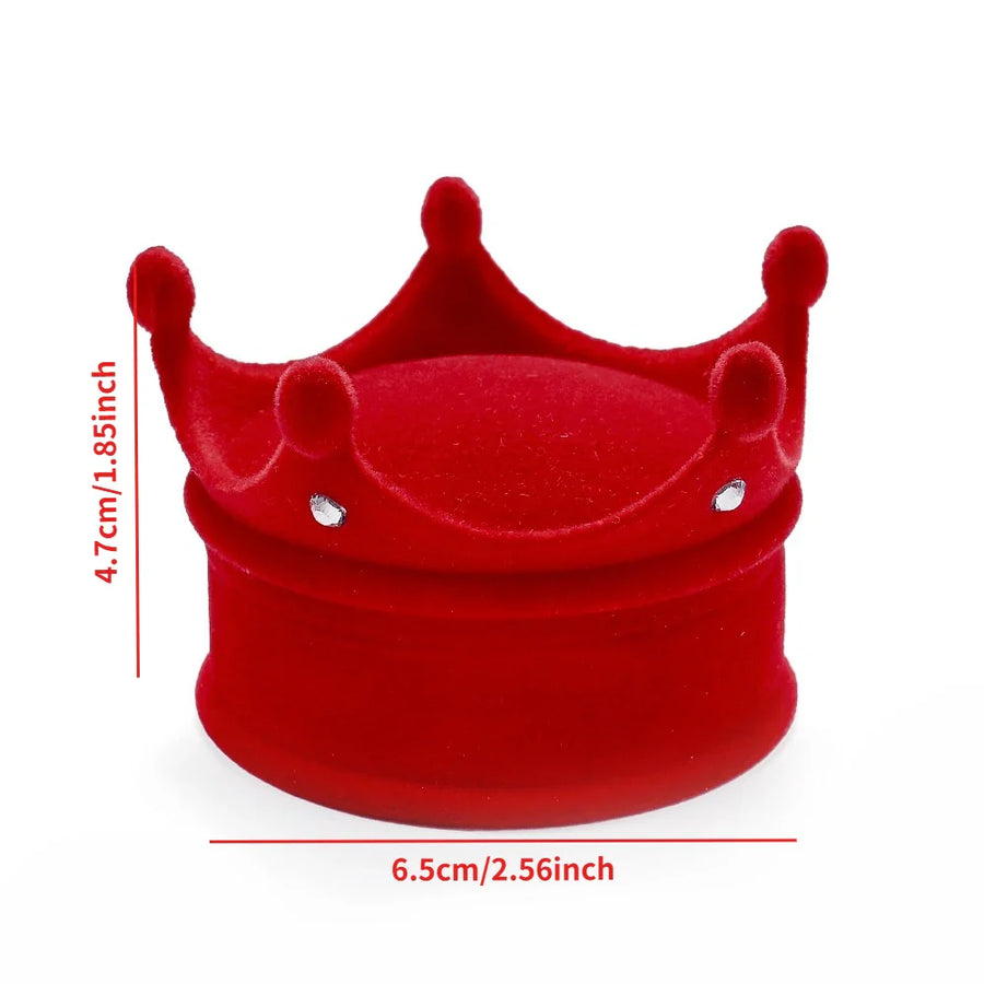 Shape Library Velvet Jewelry Ring Box Collection