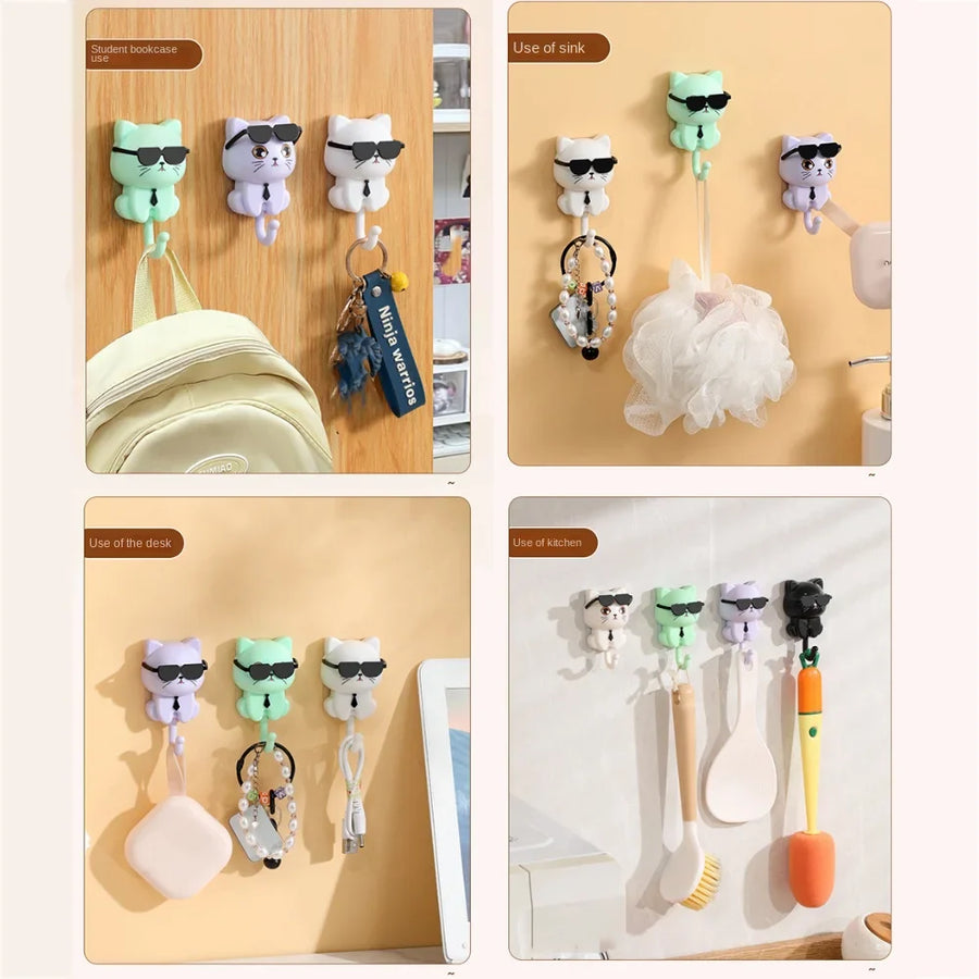 Cool Cat Sunglasses Wall Hooks - Image 5