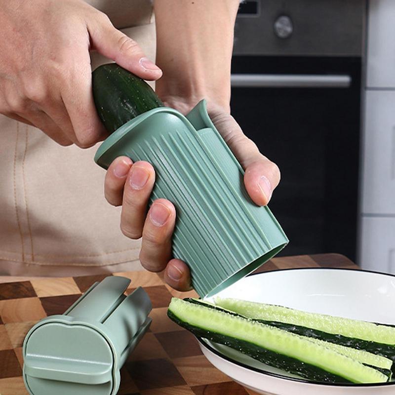 Multifunctional Easy Chop Manual Pump Vegetable Slicer - Image 2