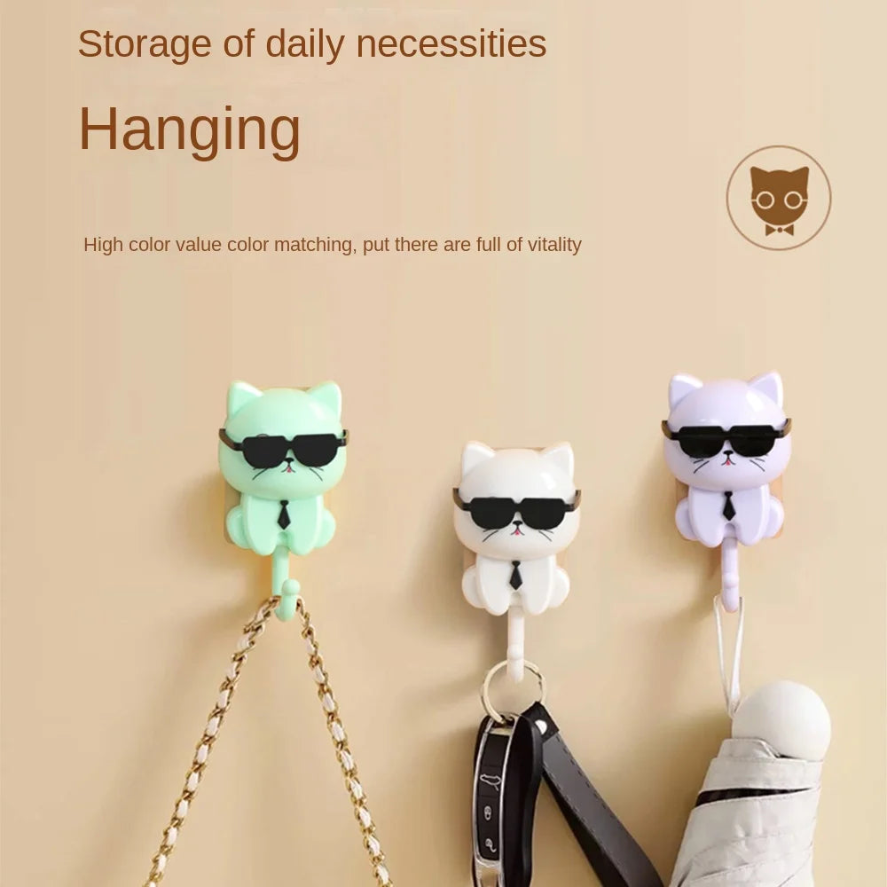 Cool Cat Sunglasses Wall Hooks