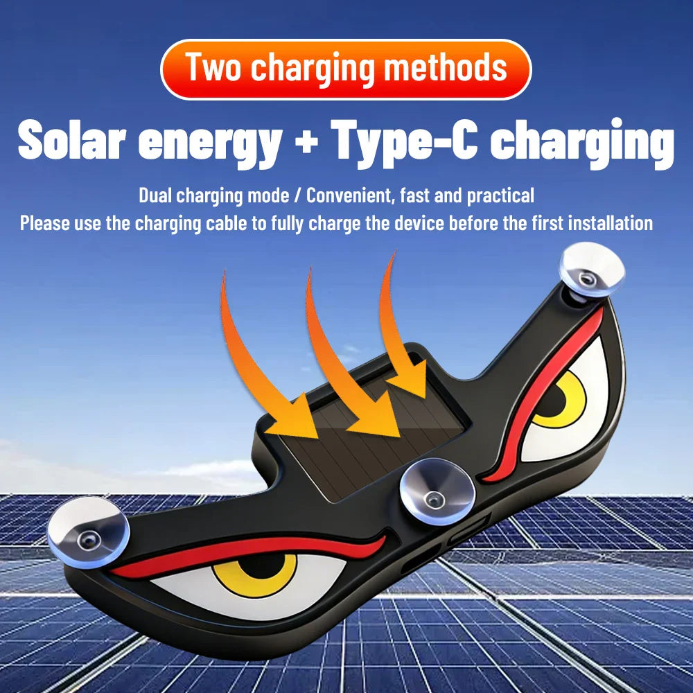 Predator Eye Solar LED Dynamic Car Warning Light - Image 5