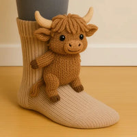 Animal Crew Plush Cozy Socks - Image 13