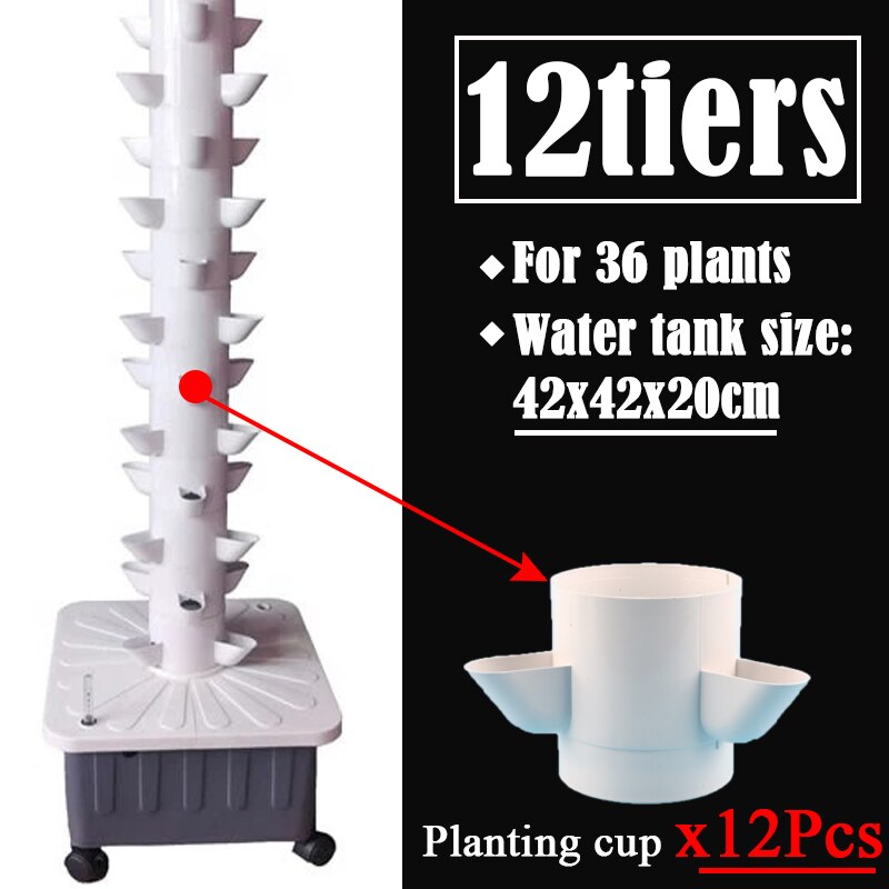Green Life Vertical Hydroponic Home Gardening Kit - Image 8