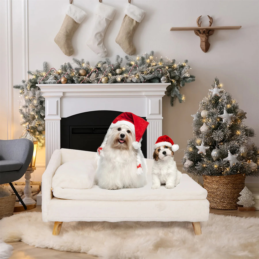 Premium Soft Upholstered Pet Lounger - Image 2
