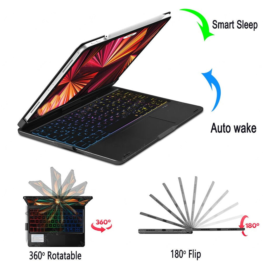 Smart Magic Tablet Holder Keyboard - Image 2