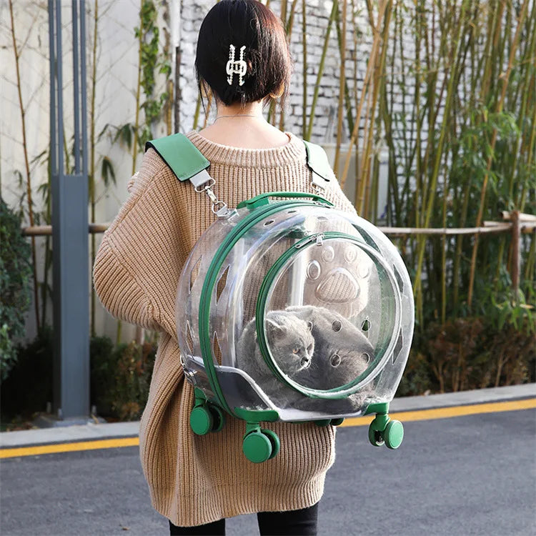 Travel-Friendly Hop Nest Pet Carrier Suitcase - Image 1