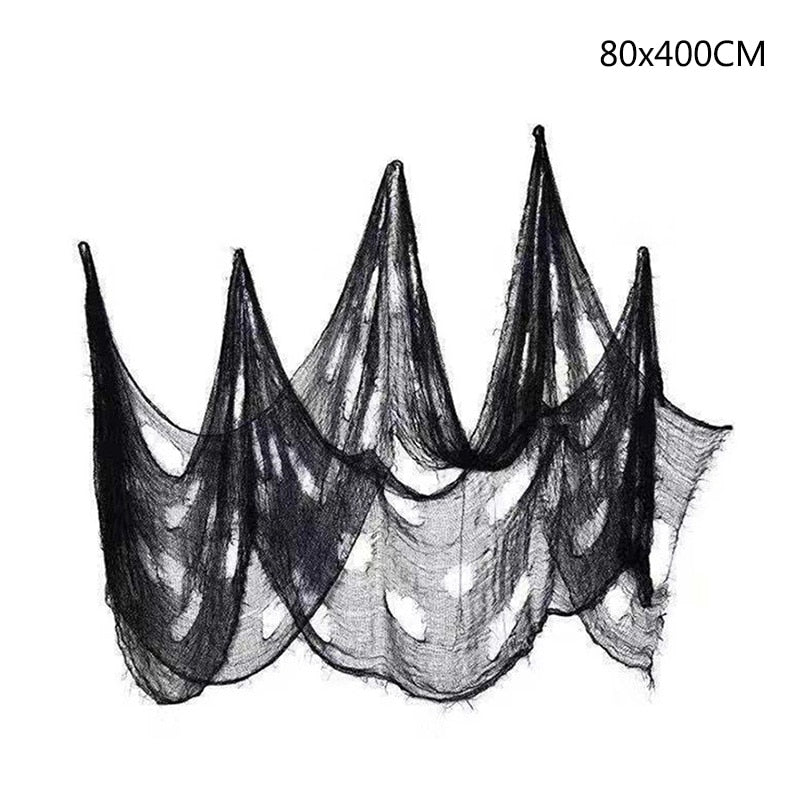 Artificial Stretchy Cobweb Halloween Decoration - Image 10