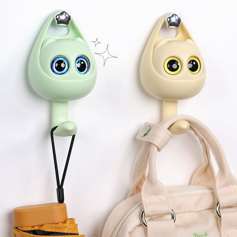Cute Cat Punch Free Key Holder Hook - Image 3