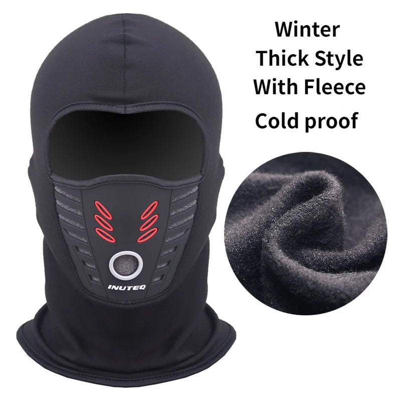 Windproof Breathable Motorcycle Winter Full Face Mask