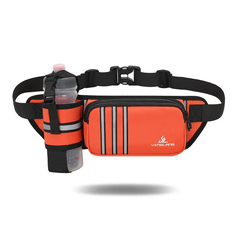 Sport Water Bottle Holder Hiking Waist Bag