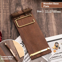 Roll-Note Wooden Clipboard - Image 4