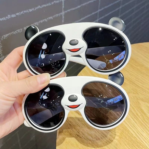 Cute Panda Soft Bracket Kids Sunglasses - Image 0