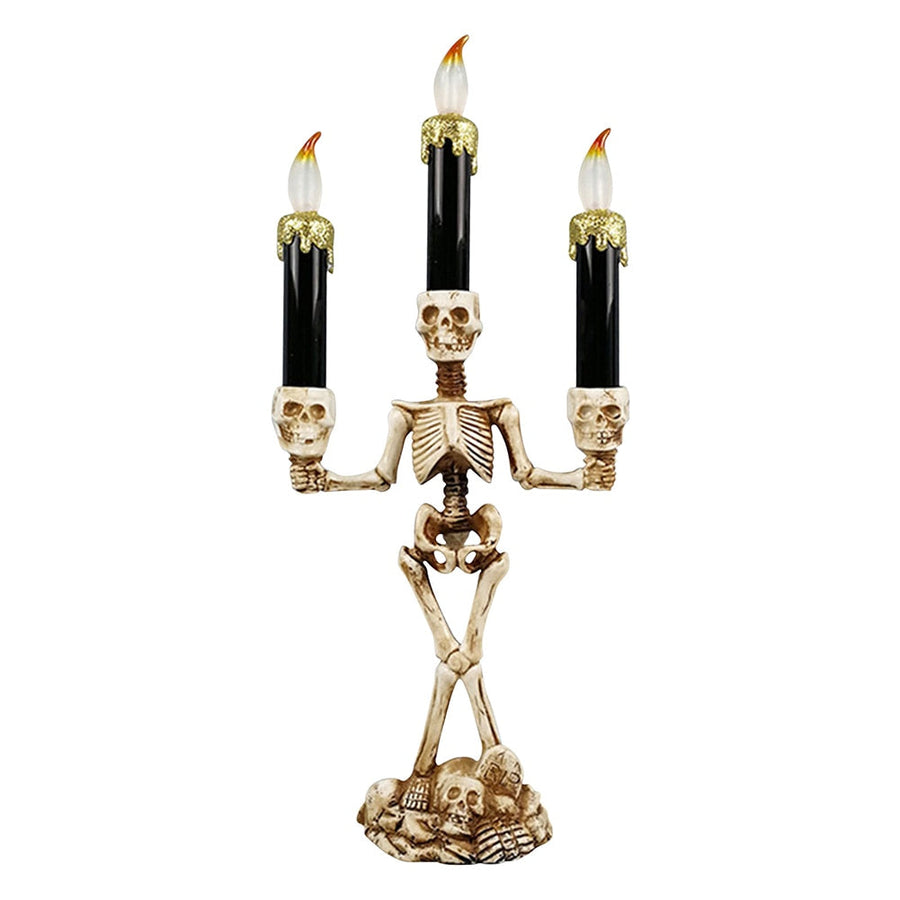 Scary Skeleton Halloween Candle Lights - Image 6
