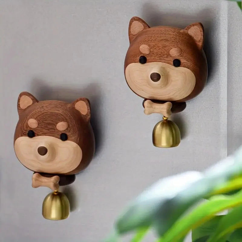 Playful Shiba Design Door Bell - Image 0