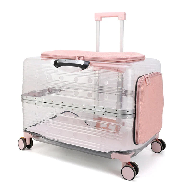 Travel-Friendly Hop Nest Pet Carrier Suitcase - Image 4