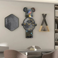 Glowing Star Bear LED Wall Clock - Image 5
