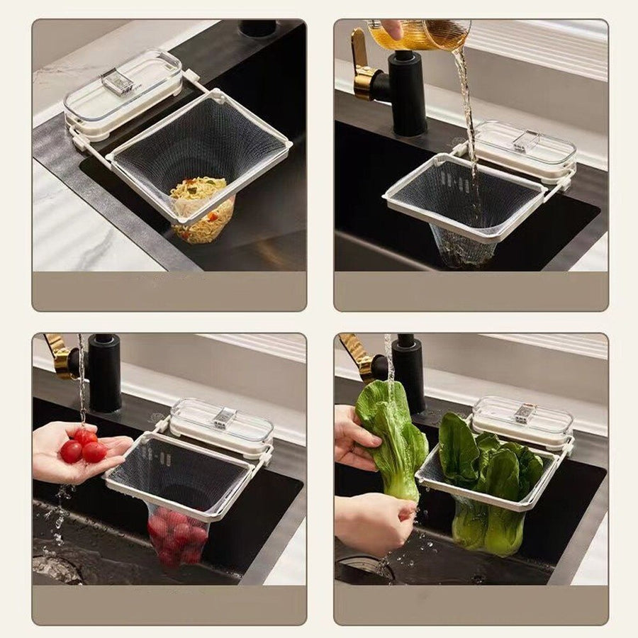 Suction Cup Kitchen Sink Filter Rack - Image 1