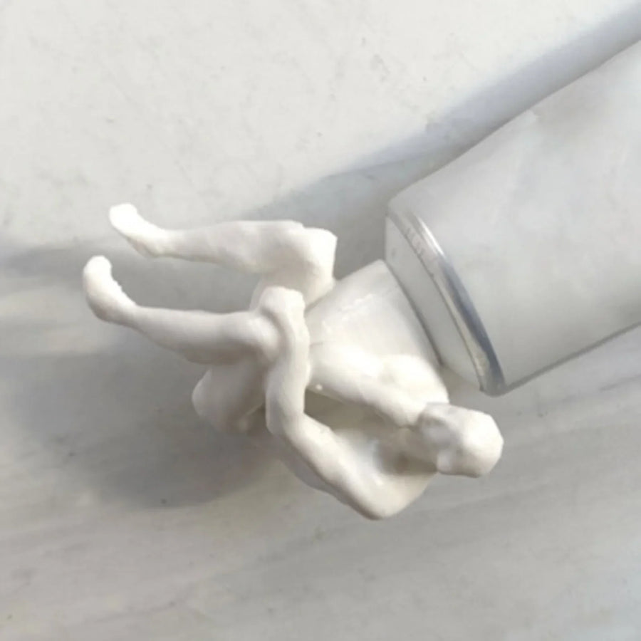 3D Printed Funny Toothpaste Dispenser Cap - Image 1