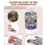 Dustproof Fast USB Automatic Makeup Cleaner