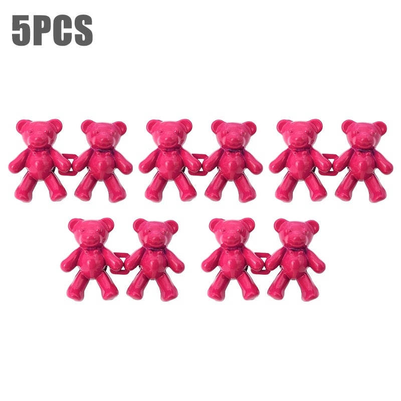 Adjustable Invisible Waist Bear Buckle Clippers - Image 14