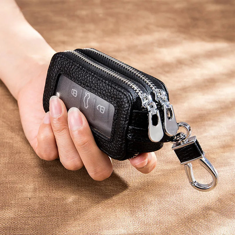 Elegant Car Key Leather Case Wallet - Image 0