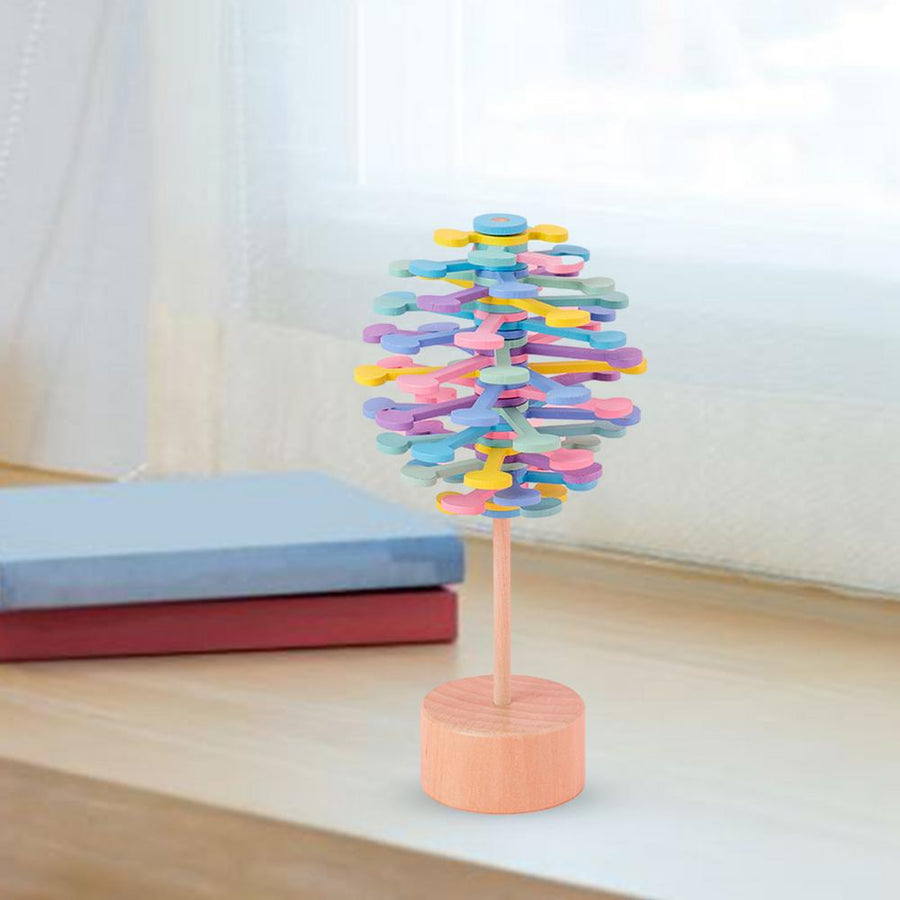 Rainbow Spiral Spin Anti-Stress Toy - Image 2
