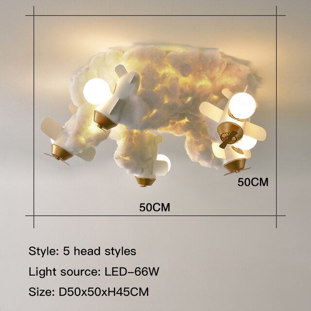 Space Blast Rocket LED Ceiling Lamp - Image 6