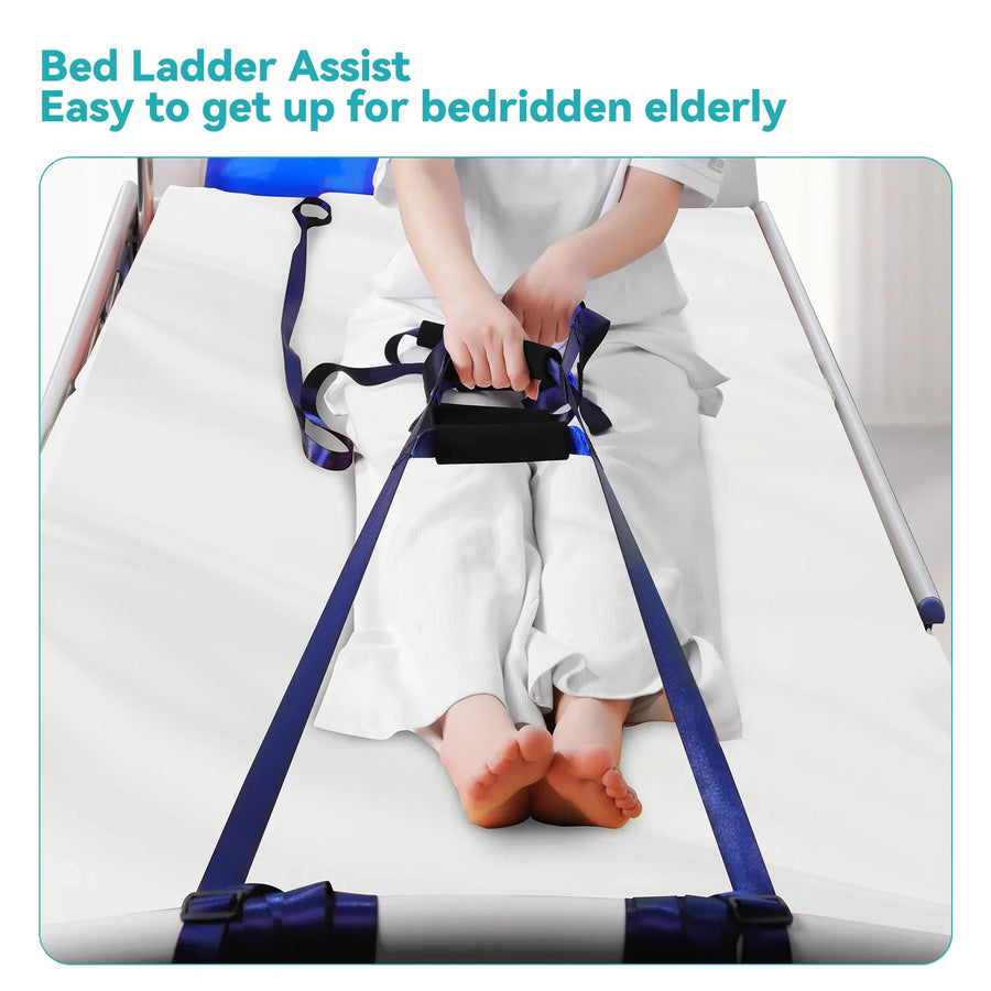 Elderly Bed Sit-Up Aid Rope Mobility Assist Strap - Image 3