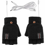 USB Rechargeable Warm Wave Heated Gloves