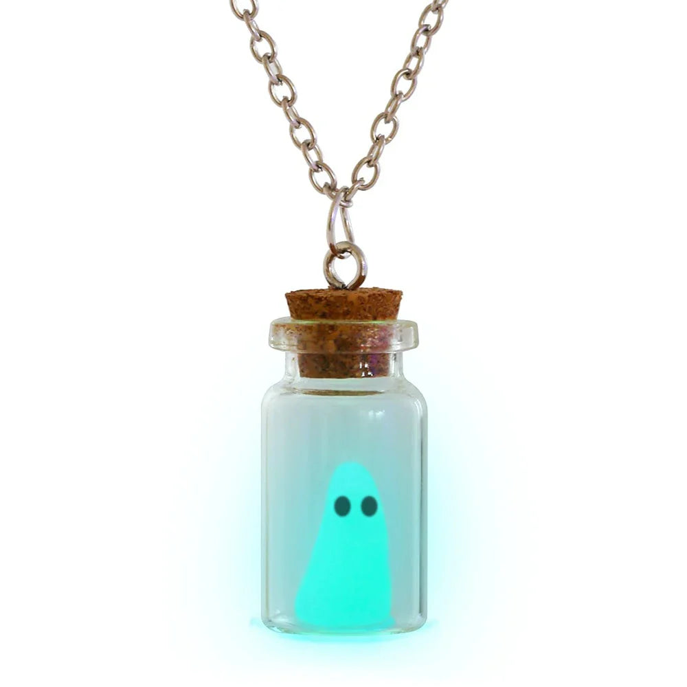 Mystic Night Glow Ghost Necklace - Image 6