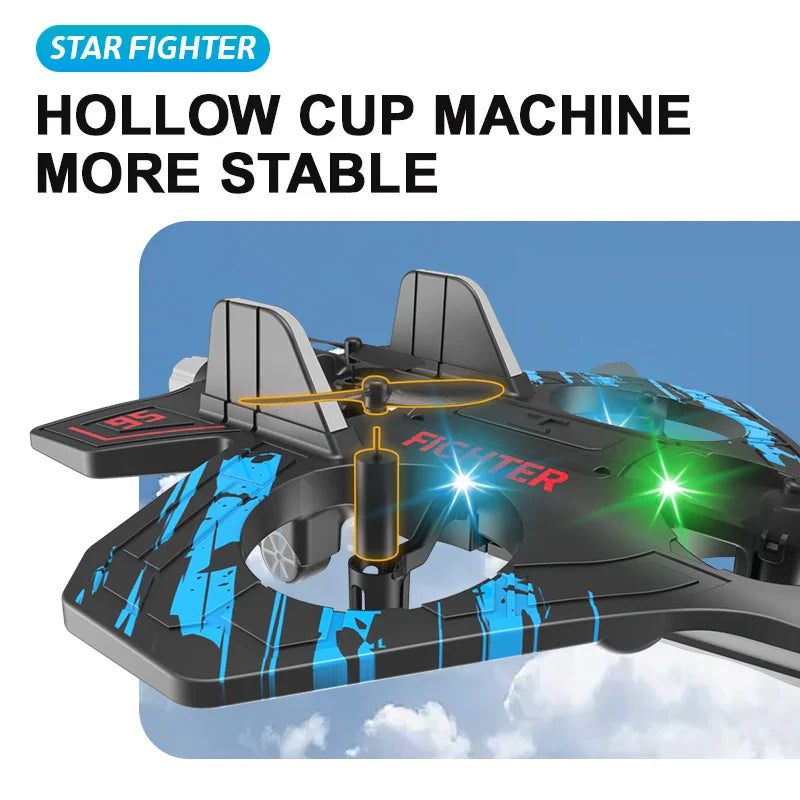 Fighter Stunt Remote Control Foam Jet Plane - Image 3
