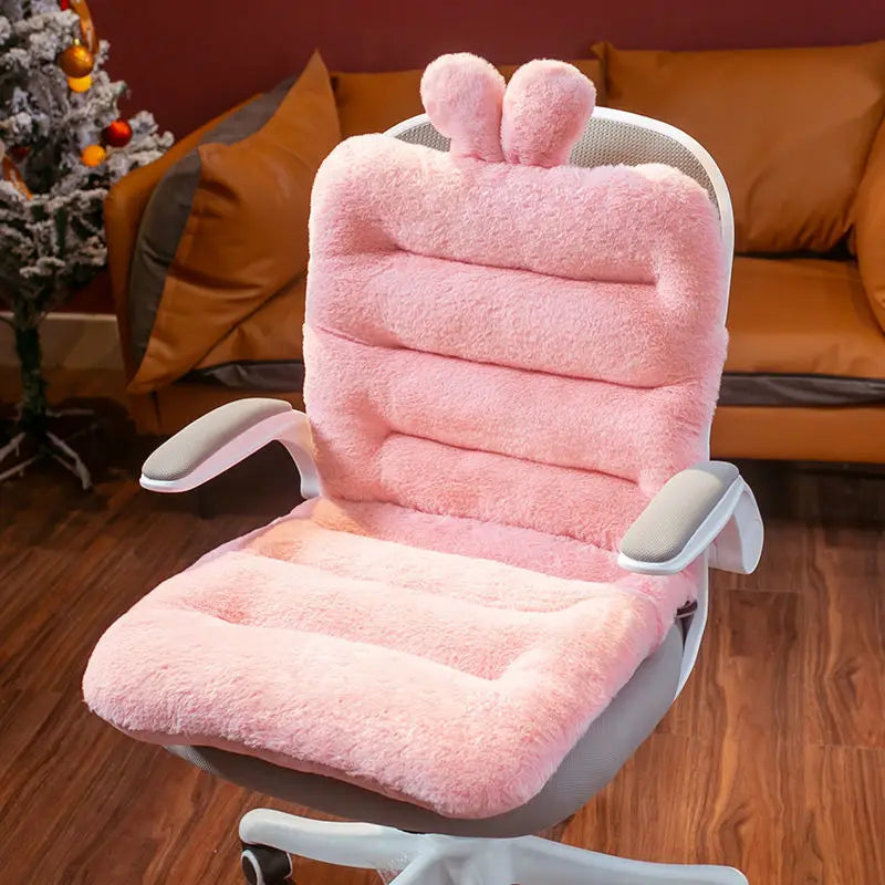 Comfy Plush Office Soft Seat-Back Cushion