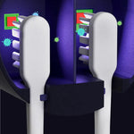 Wall-Mounted UV Light Sterilizer Toothbrush Holder