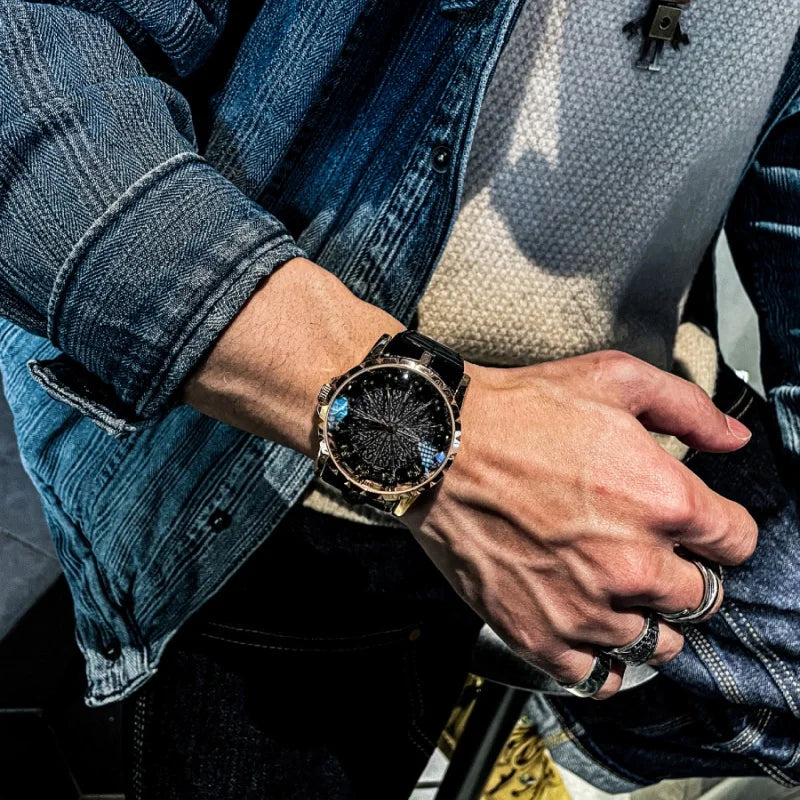 Elite Skeleton Star Inspired Watch - Image 5