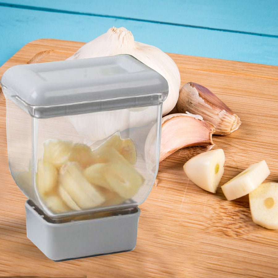Stainless Steel Manual Garlic Slicer - Image 3