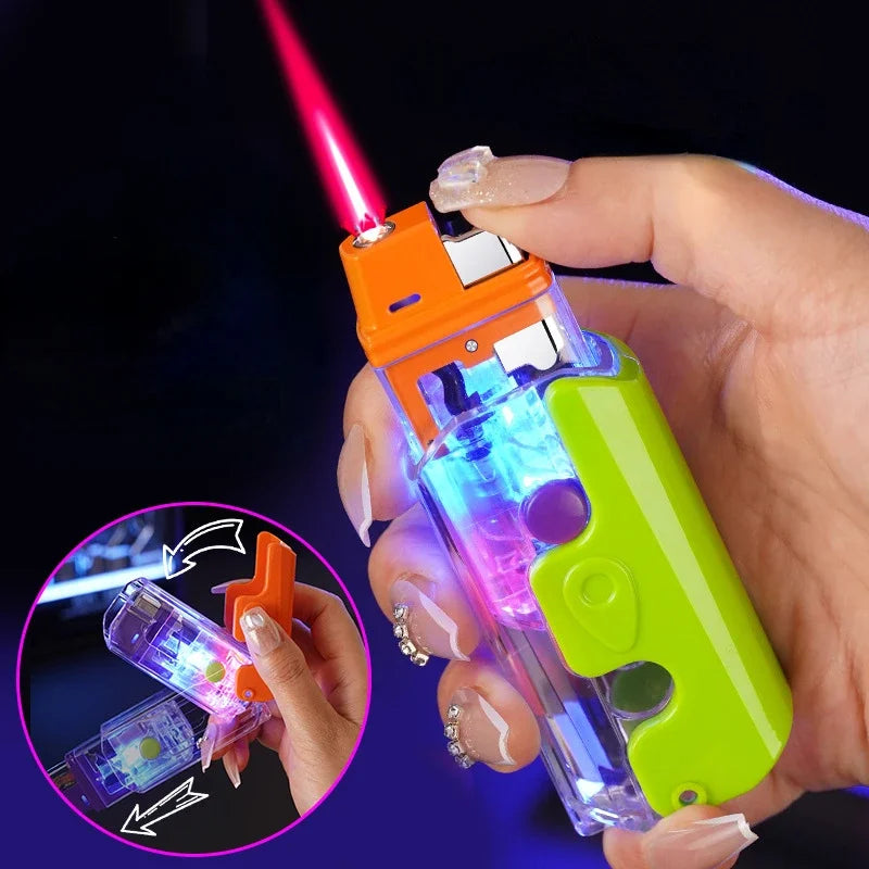 Flameless Fire Starter Retractable Windproof Lighter