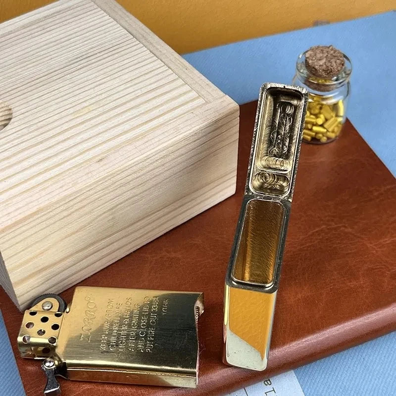 Timeless Heavy-Duty Flip-Open Flame Lighter - Image 4