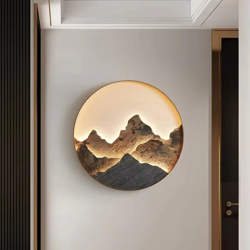 Zen-Inspired Landscape View Artsy Wall Decor - Image 2