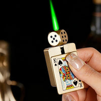 Rotating Dice Card Jet Lighter - Image 0